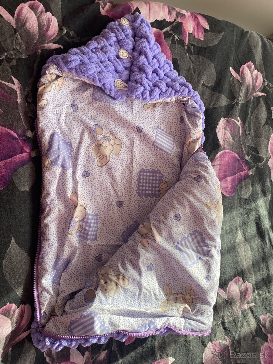 Zavinovačky a dečky pro miminko z puffy - 6