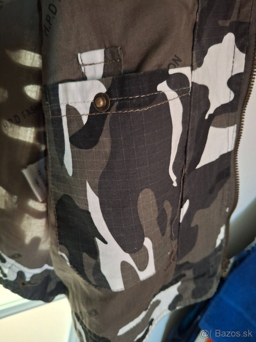 Maskáčová bunda veľ. M - 6