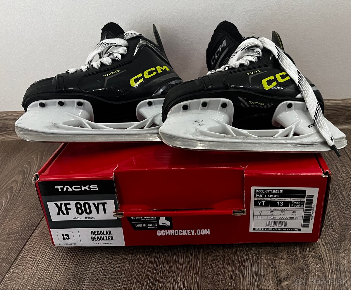 Predám hokejové CCM korčule - 6