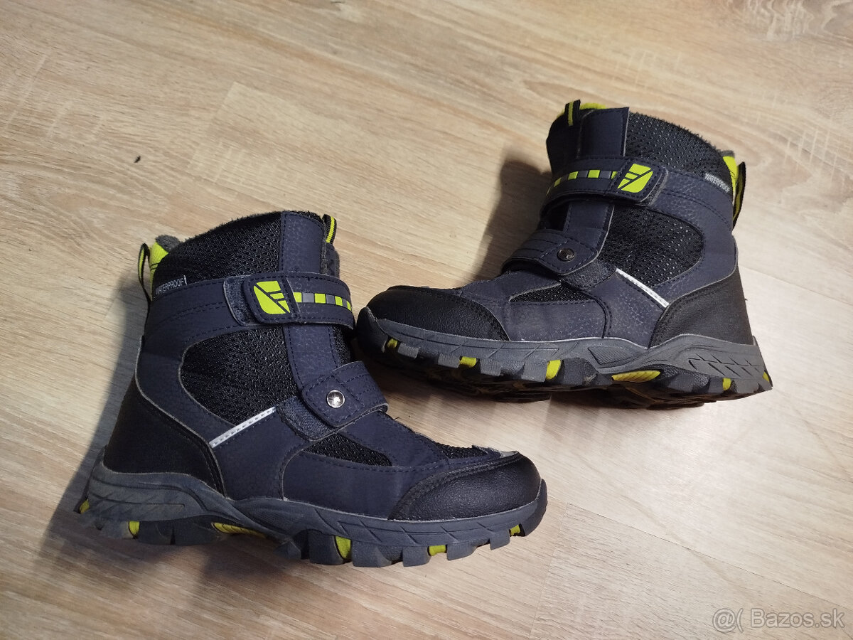 Chlapčenské čižmy na zimu č. 33 a č. 34 - 6