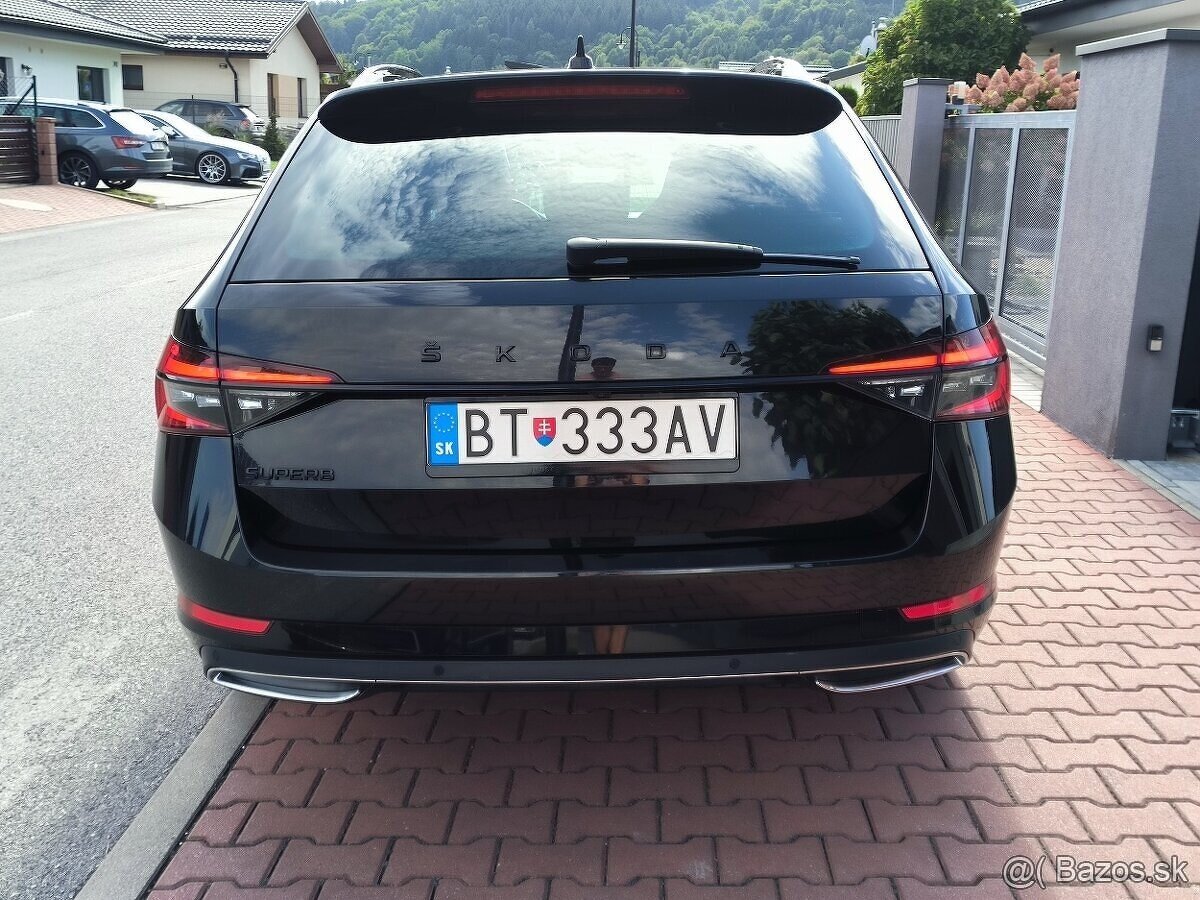 Superb FL SportLine 2.0 TDI 190k 7°DSG, Virtual, MATRIX, DPH - 6