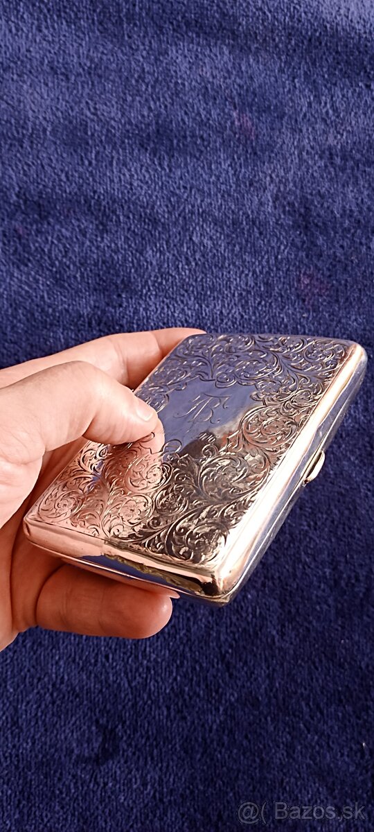 Investičné striebro – tabatierka- PREDANÉ- 103g - 6