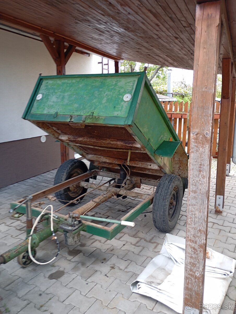 Malotraktor domácej výroby s príslušenstvom - 6