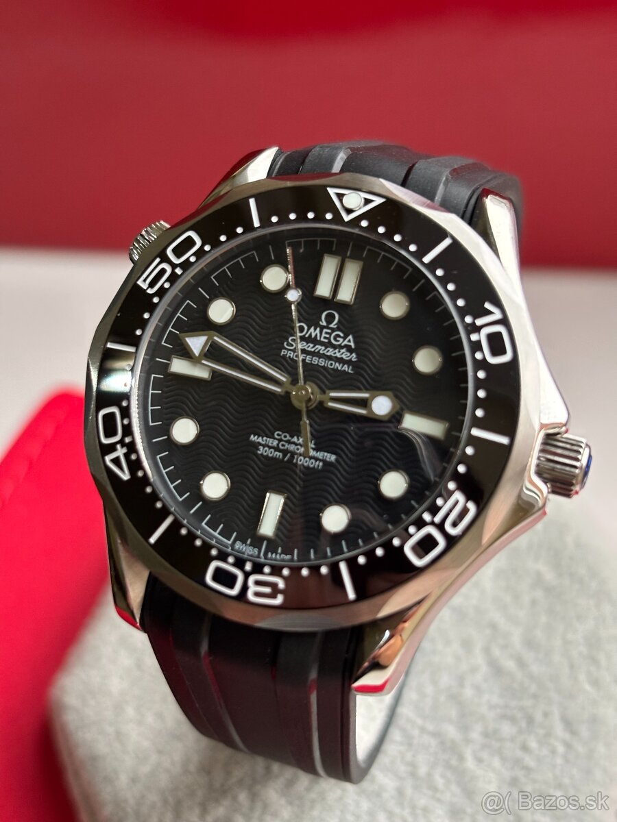 Omega Seamaster 300M, Rubber Strap, 42mm - 6