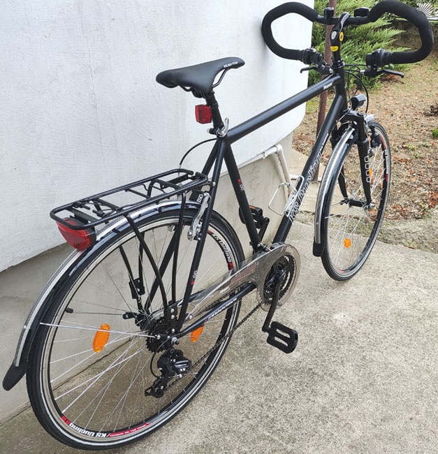 Trekingový cestný bicykel 21 rám 28 kolesá - 6