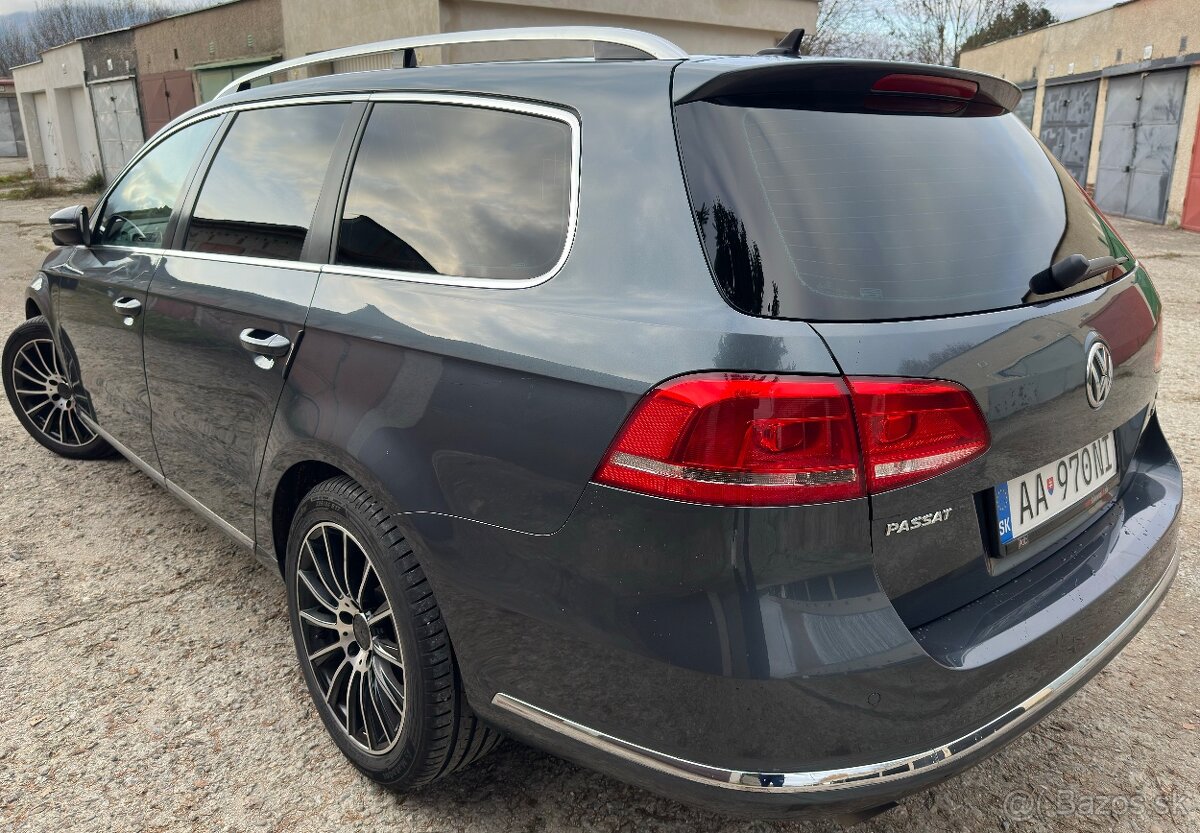 VW Passat B7 Variant 12/2013 1.6 TDi 77kw 7.st.AT NOVÁ TK/EK - 6