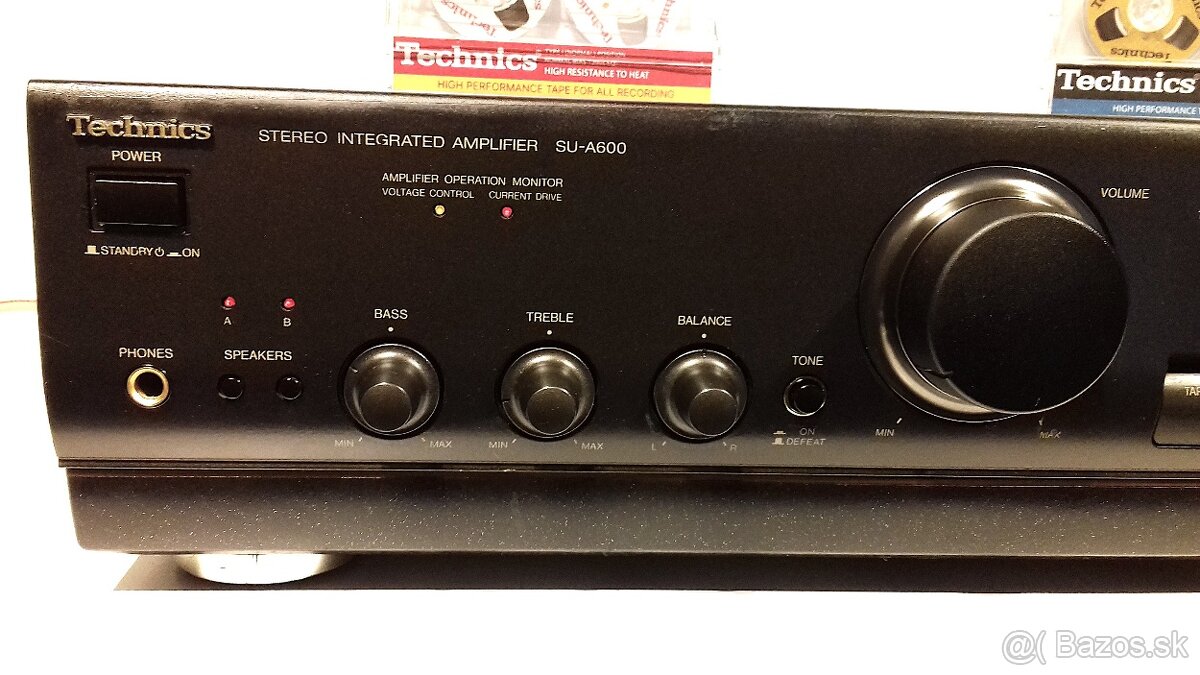ClassAA = 200W zosilnovac TECHNICS SU-A600 Japan, AZ32, AZ64 - 6