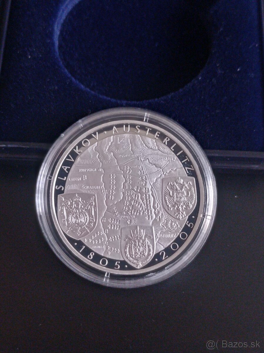Strieborné mince 200 korún Česká Republika PROOF - 6