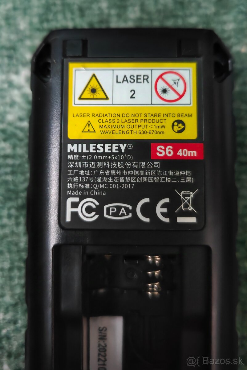 Laserovy merac vzdialenosti - 6