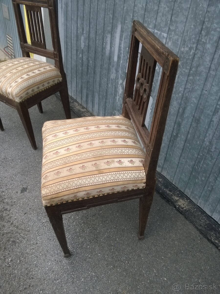 starožitné stoličky 19.té storočie - 6