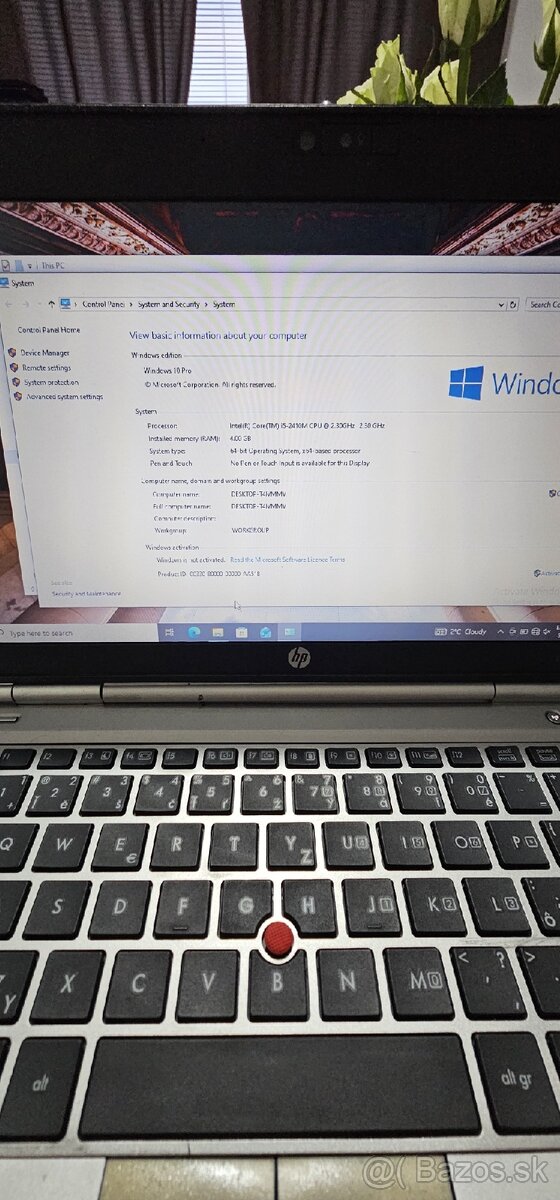 Hp elitebook 2560p - 6