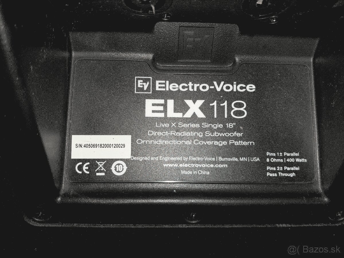 PA zostava Electro-Voice - 6