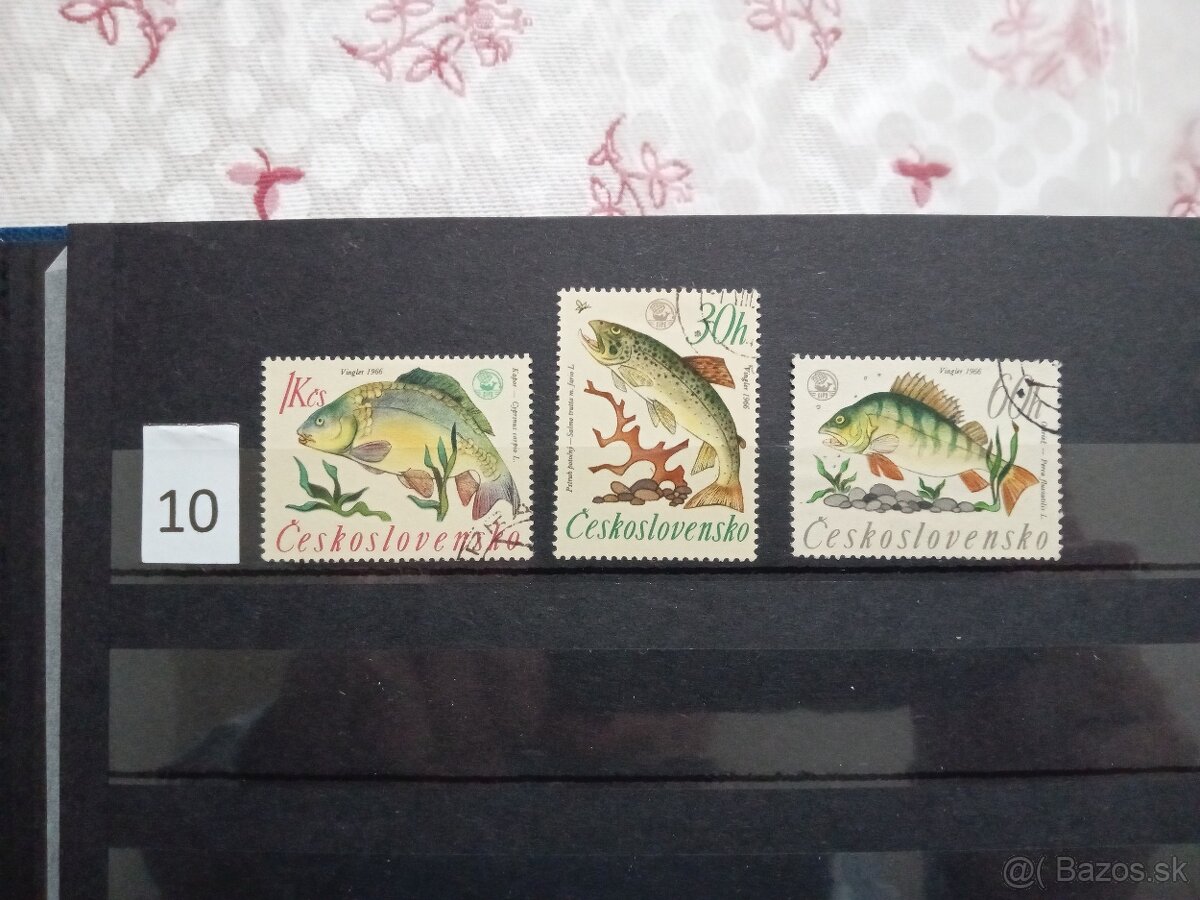 Poštové známky č.433 - ČESKOSLOVENSKO - 20 sérií - 6