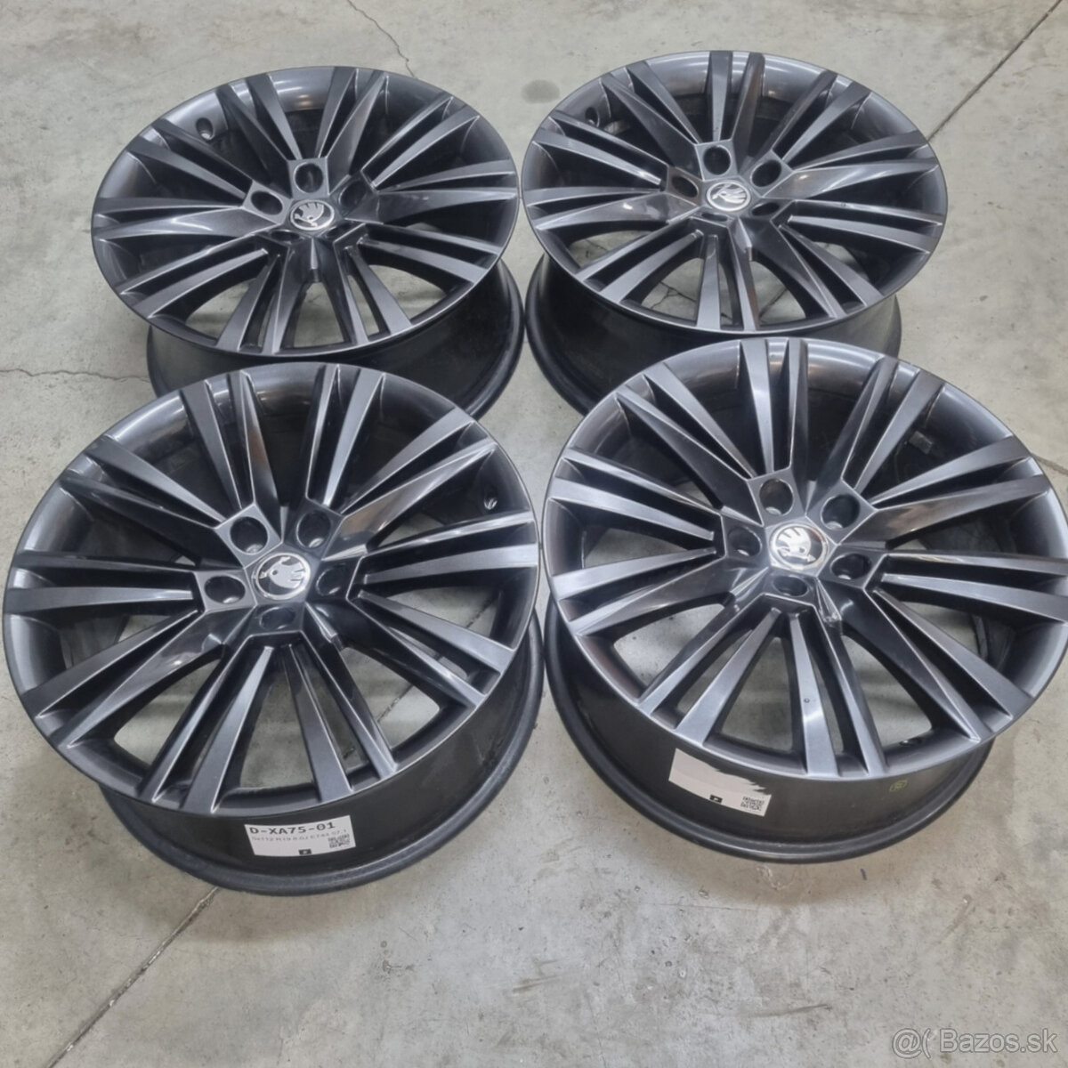 Hliníkové Škoda disky 5x112 R19 8J ET44 - 6