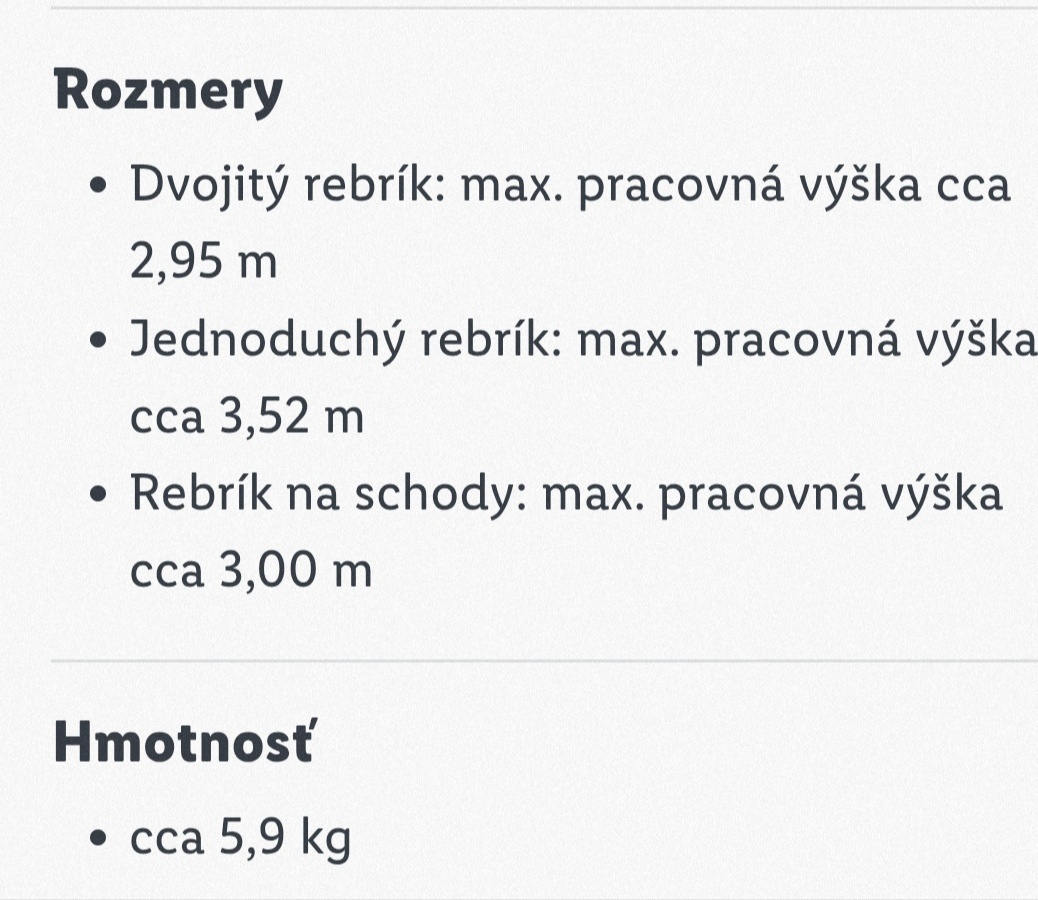Univerzalny rebrik 3 v1,stafle 2x6 - 6