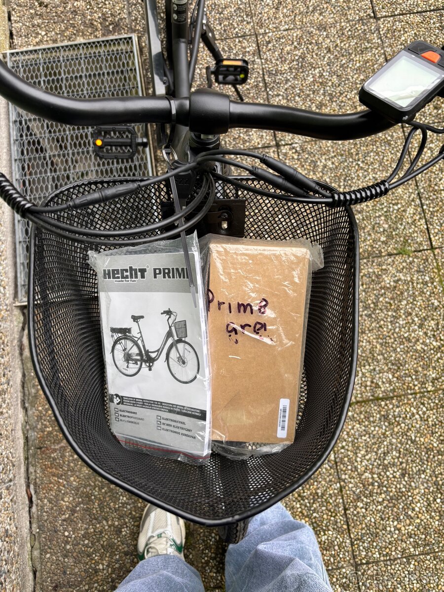 Mestský Elektrobicykel - HECHT PRIME BLACK (SET) - 6