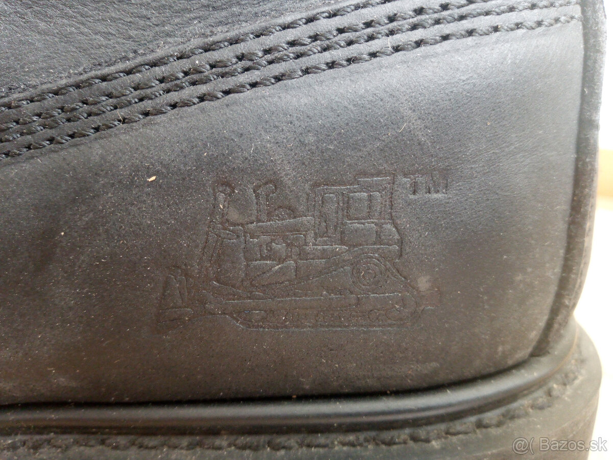 Detska kozena outdoorova obuv CATEPILLAR. - 6