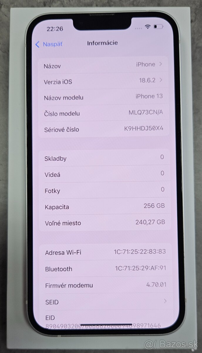 Apple Iphone 13 256GB White - 6