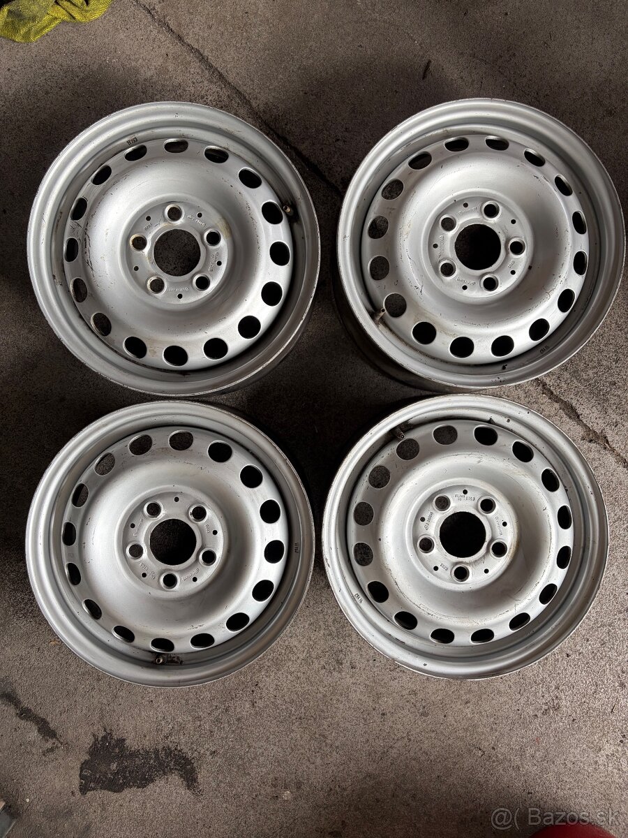 Original ocelove disky MERCEDES R15 - 6