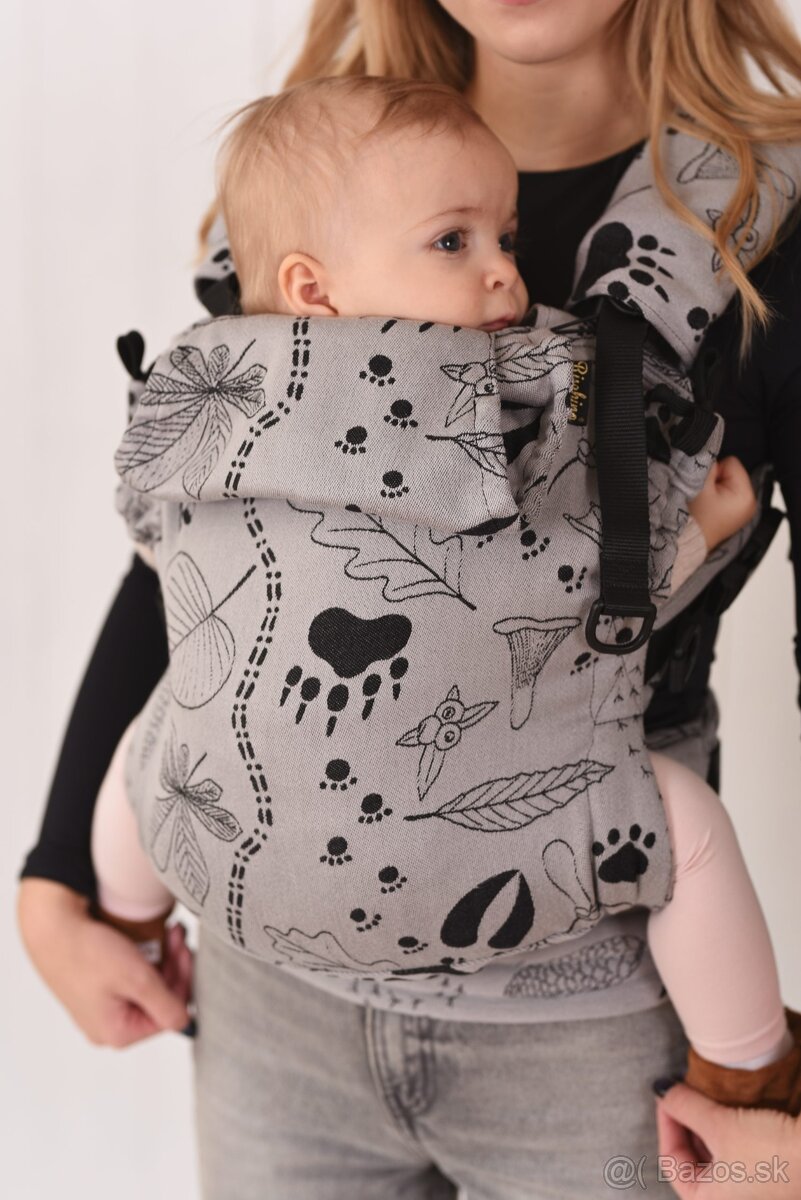 Wildlife GREY- FLEXIBLE SLOVENSKÝ, ERGONOMICKÝ NOSIČ - 6