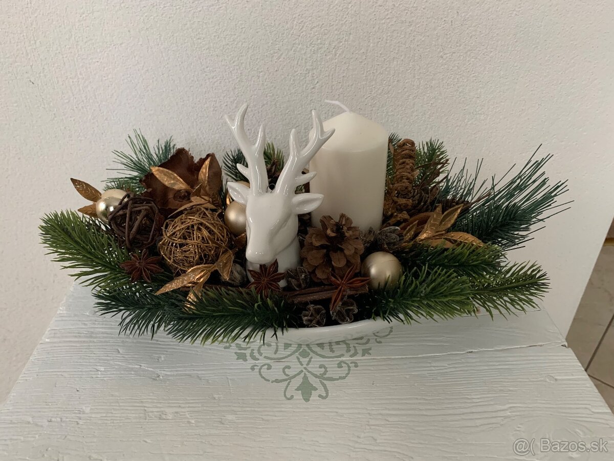 Vianočná dekorácia, vianočný lopár - 6