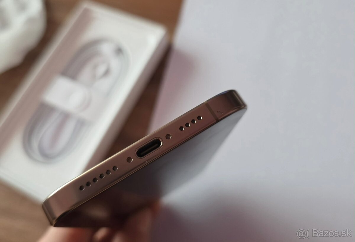 Apple iPhone 16 Pro Max 258GB Desert Titanium 100% - 6