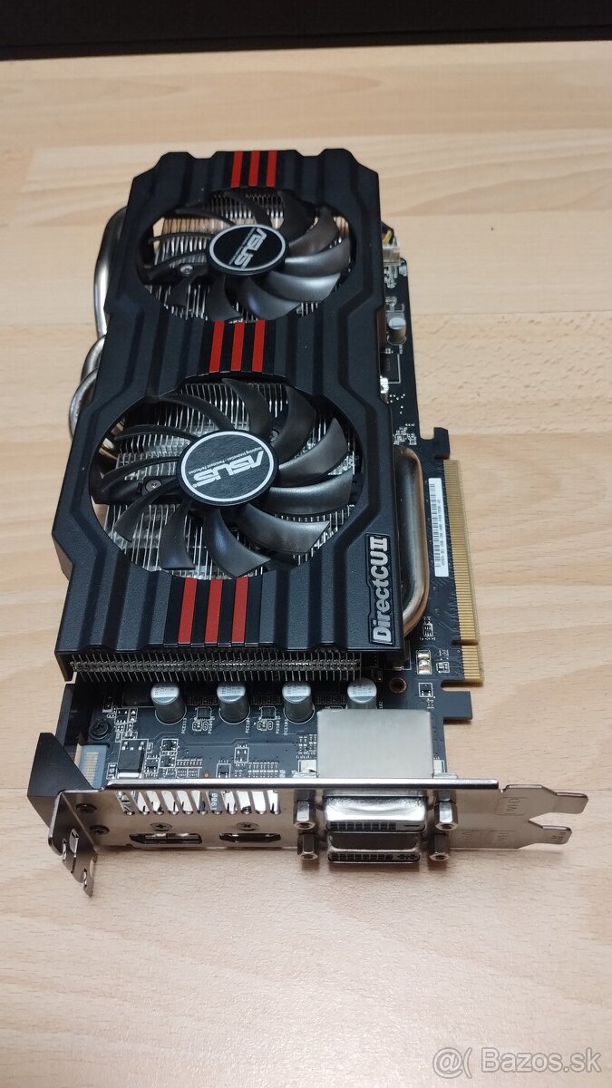 Predám grafickú kartu Asus HD7870 2GB - 6