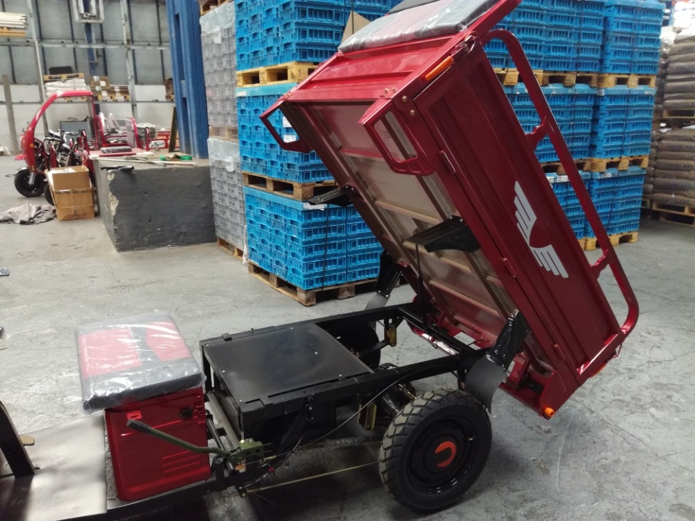 Elektrická nákladní trojkolka i s kabinou-motor 3500 W nová - 6