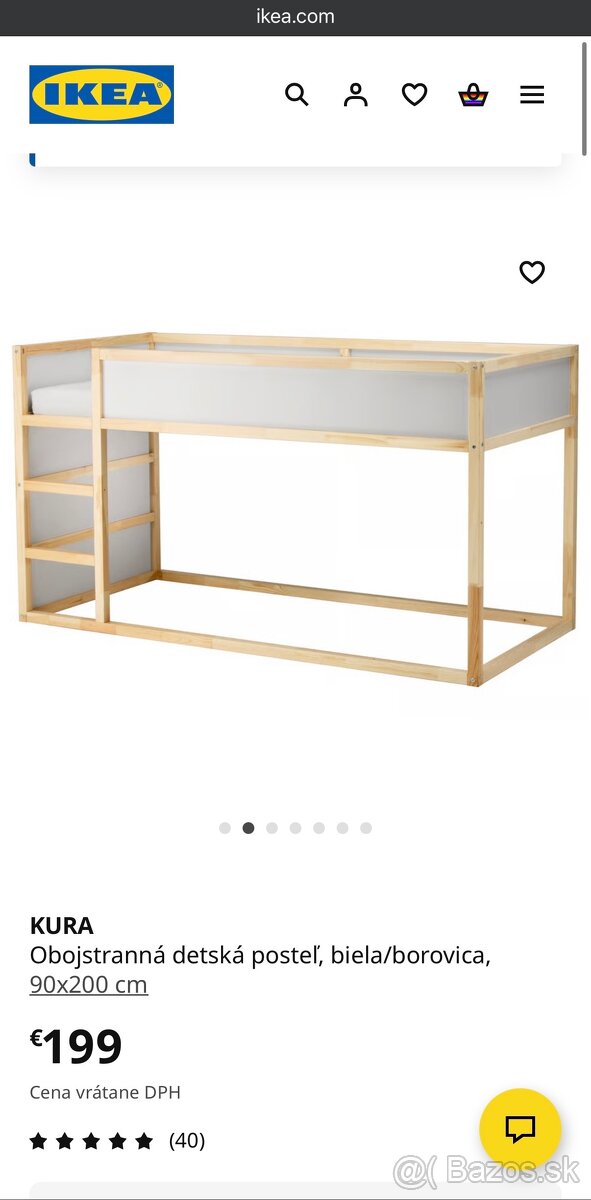 DETSKÁ POSTEĽ KURA IKEA - 6