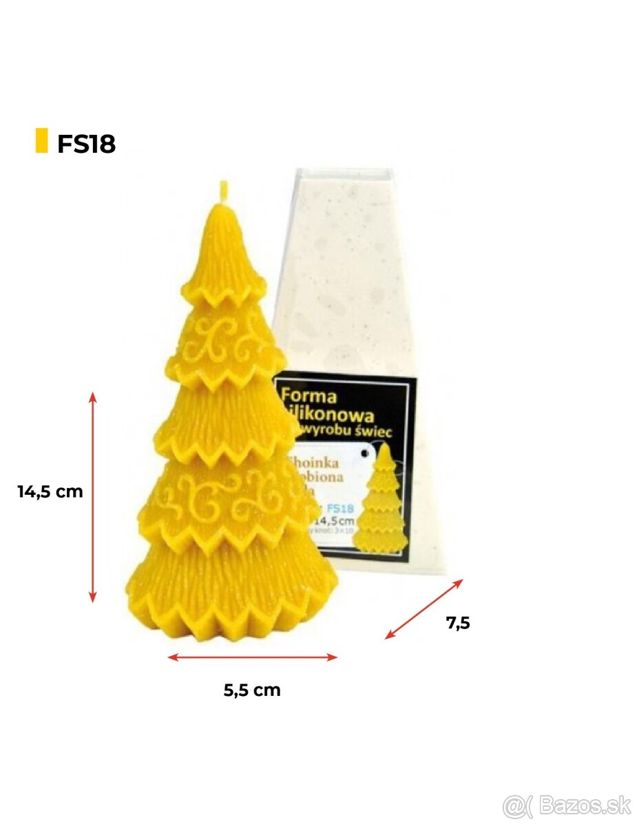 predám - silikonove formy/silikonová forma/ na včelí vosk - 6