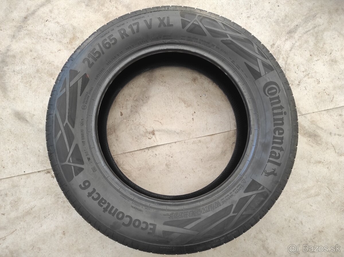 Letné pneu 215/65 R17 Continental 4ks - 6