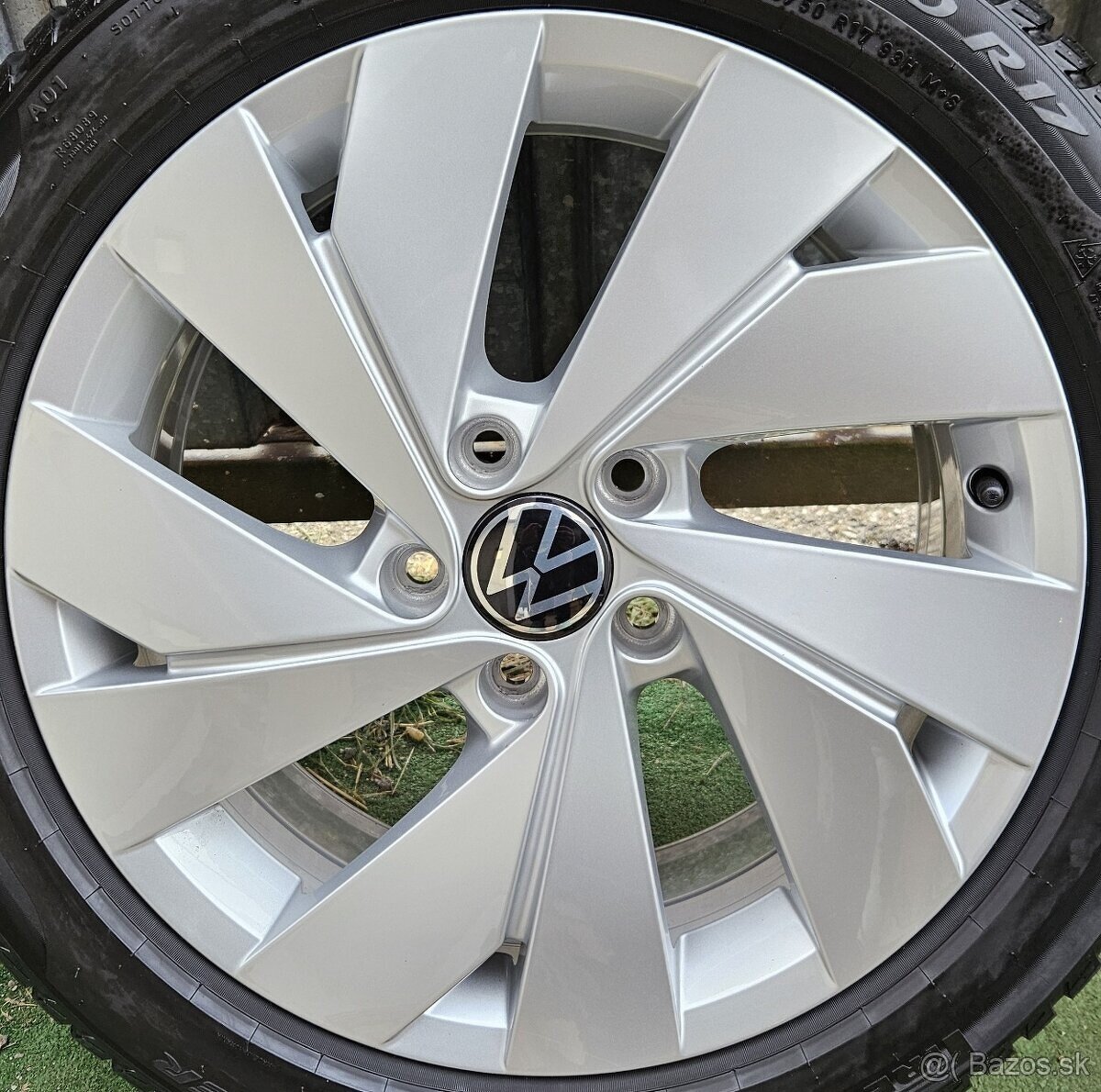Nové, originálne hliníkové disky VW - 5x112 r17 - 6