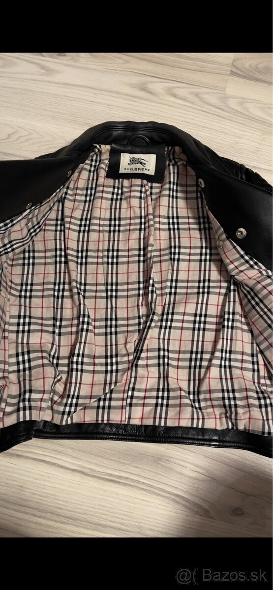 Burberry kožená bunda veľ.xs-S - 6