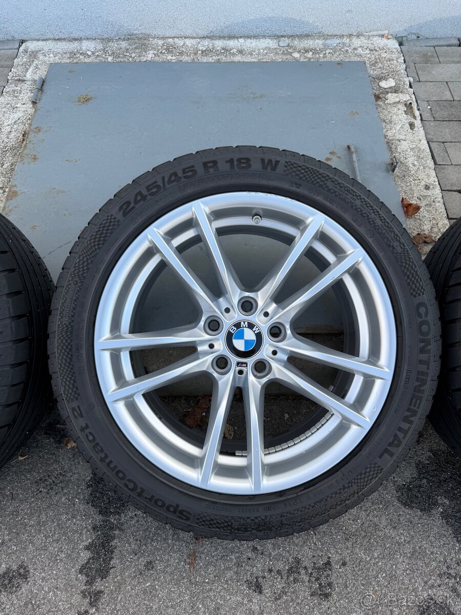 BMW disky 640M + Continental pneu, top stav. - 6