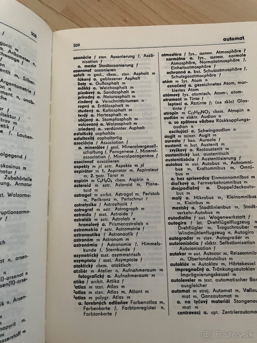 Technicky slovnik Nemecko - Slovensky - 6