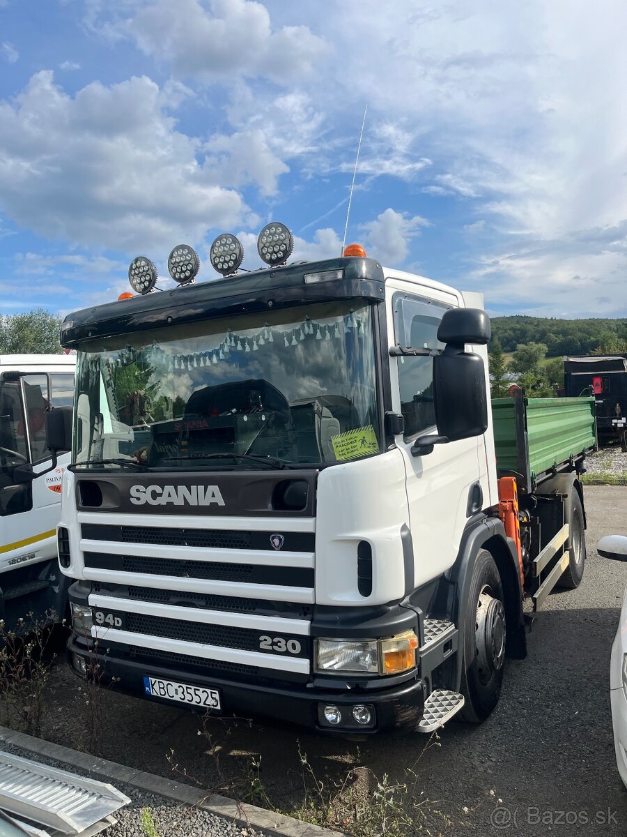 Scania vyklapac s hydraulickou rukou - 6