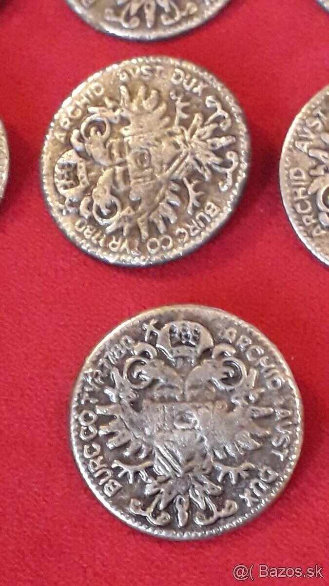 Staré kovové gombíky - 6