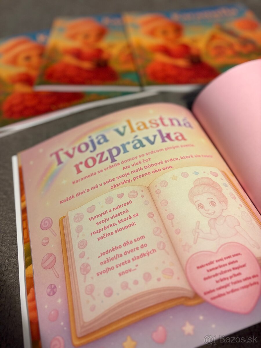 Karamella a svet sladkostí-interaktívna kniha pre deti - 6