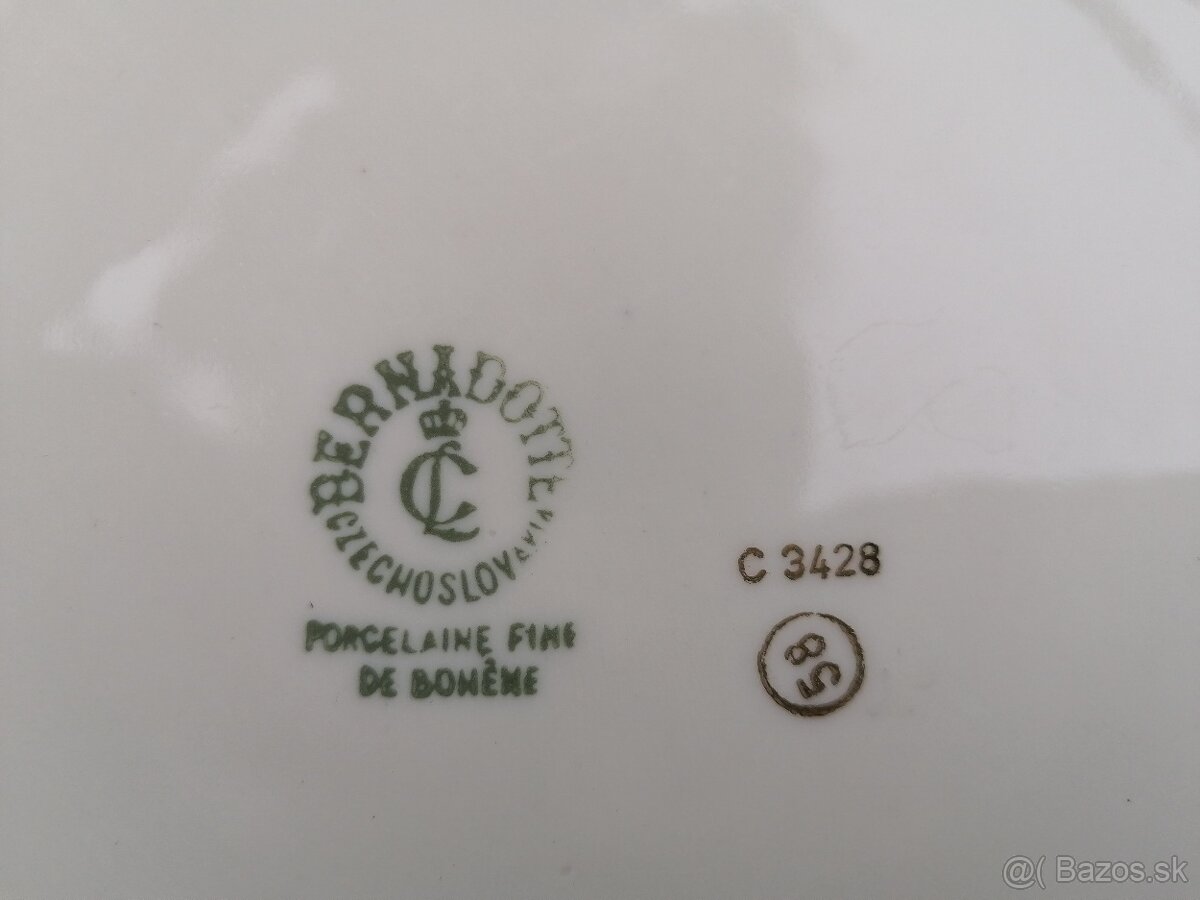 Predám porcelánová polievková misa - 6
