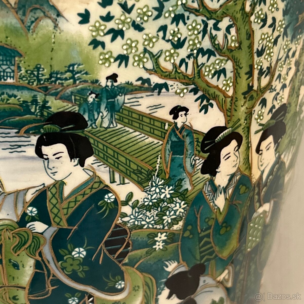 Orientálna dekoratívna váza - 6