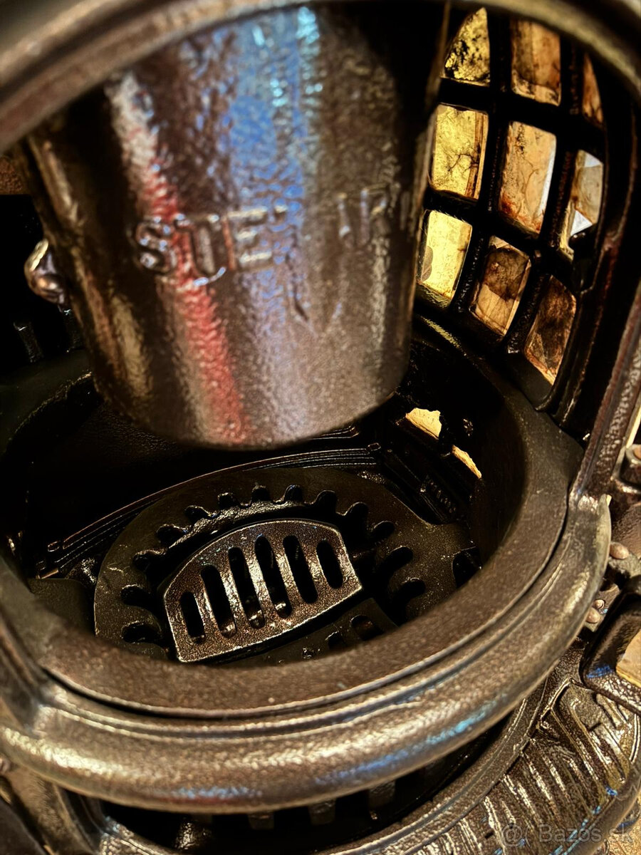 Starožitná pec AMERICAN HEATING, prel. 19./20. storočia - 6