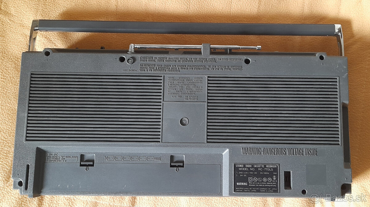 Predám Radiomagnetofón JVC RC - 770 LS - 6