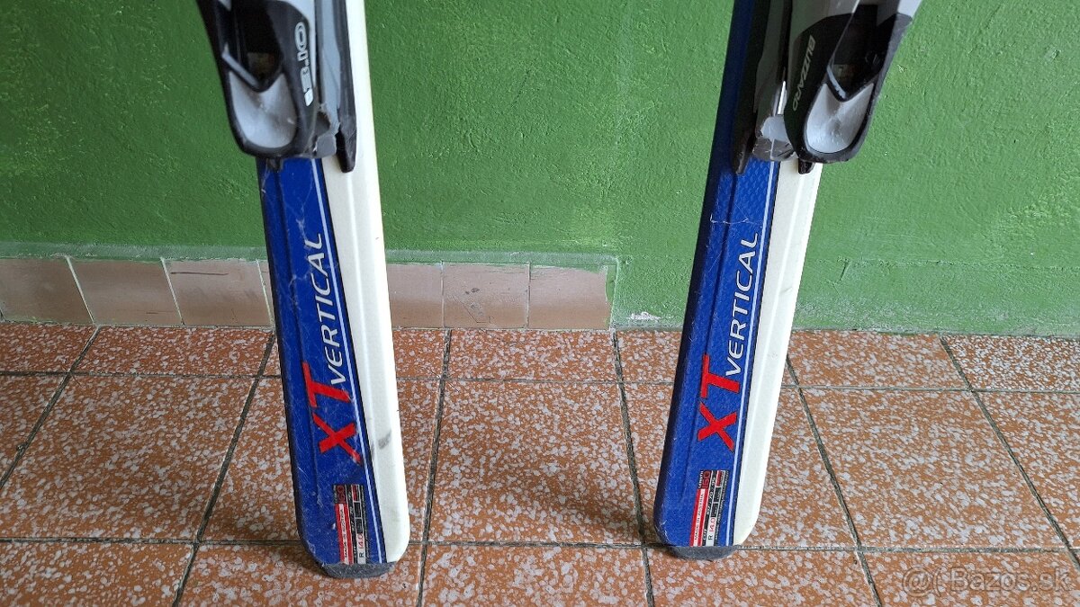 Lyže Blizzard XT Vertikálne 160 cm + Lyžiarky Rossingol - 6