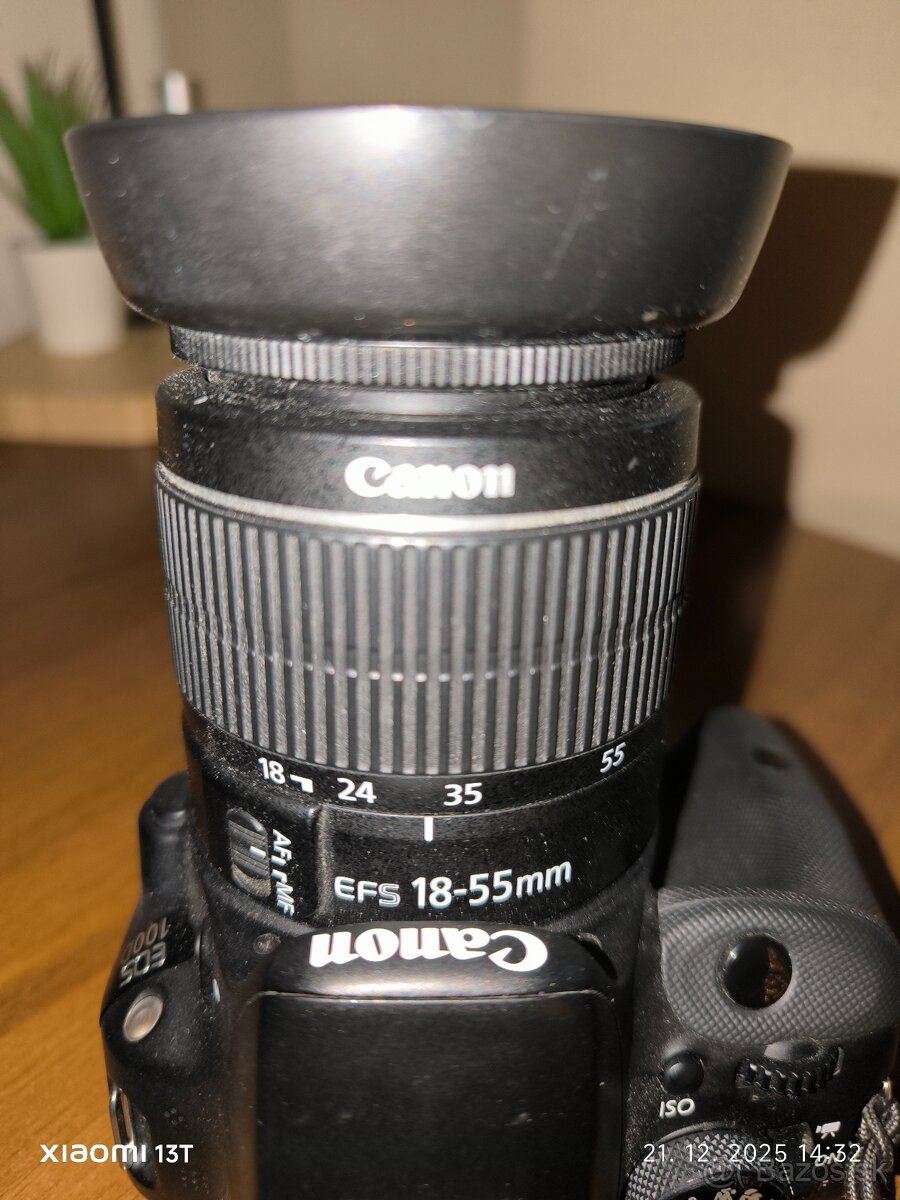 Predám Canon EOS 100D zo setovým objektívom - 6