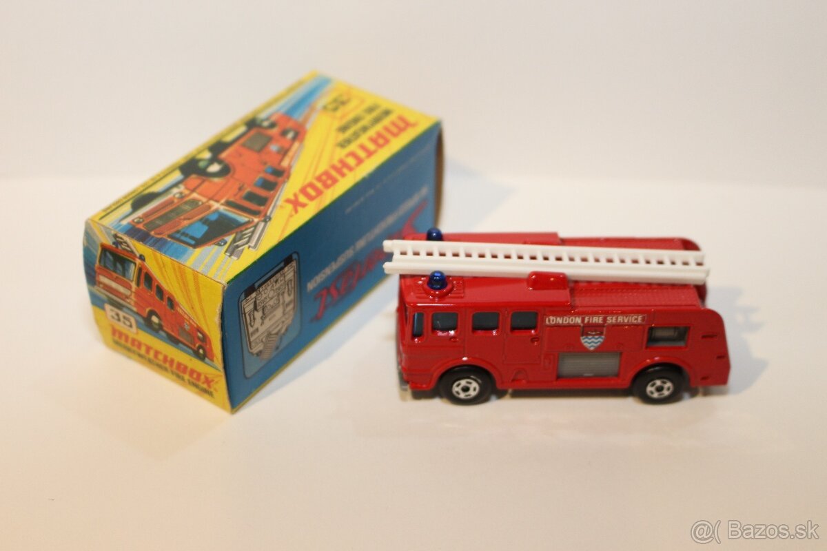 Matchbox SF Merryweather fire engine - 6