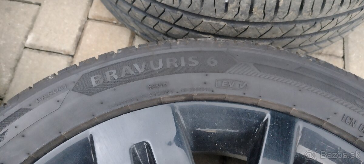 Originál Alu disky Renault Kangoo 17" + Nové Pneumatiky - 6