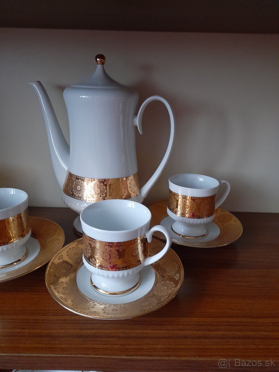 Luxusná obedová a kávová súprava. - 6