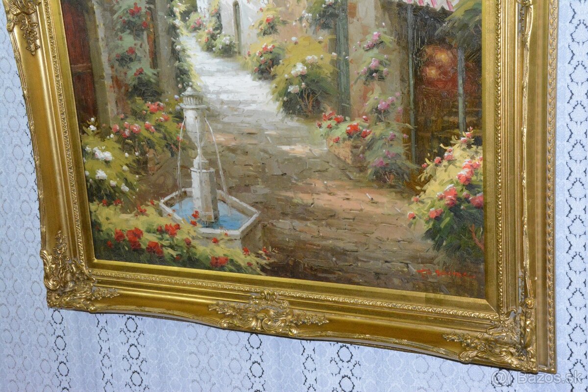 Obraz - U moře - olej na plátně - velký - 143 cm - 6