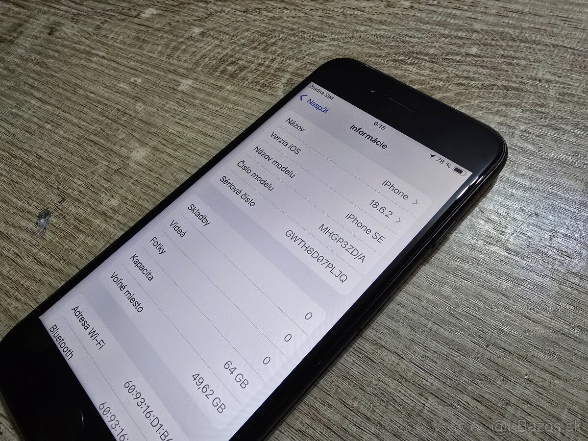 Iphone SE2020 plnefunkcny na displeji nieje ani jeden skraba - 6