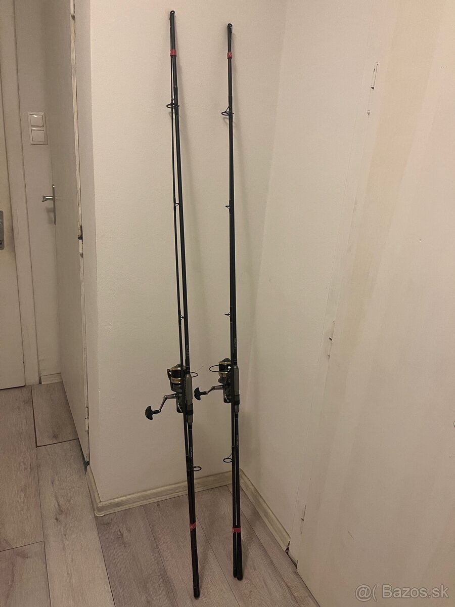 Rybárske prúty- 1x použité. - 6